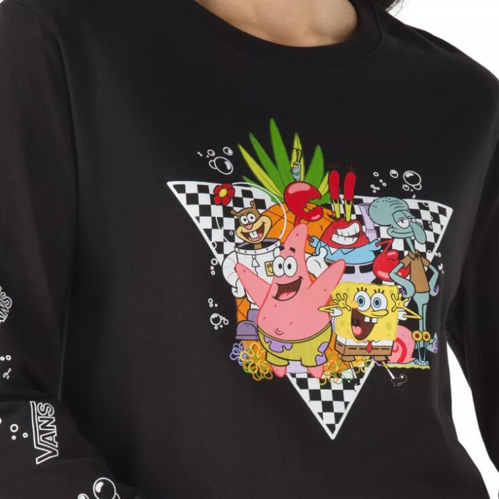 Vans X μπομπ σφουγγαράκι μπικίνι με μακρύ μανίκι κάτω μπικίνι