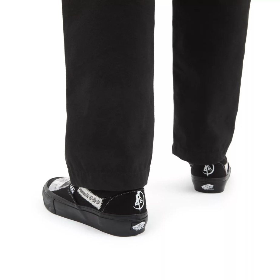 Vans X όμορφα φύλακας Sailor Moon Skate Slip-on παπούτσια λευκό