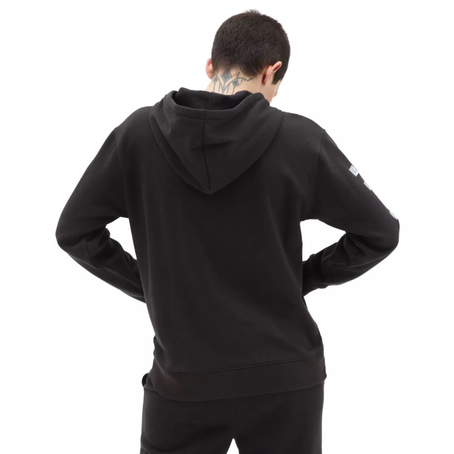 Vans X όμορφος φύλακας Sailor Moon Lizzie Bff πουλόβερ μαύρη κουκούλα