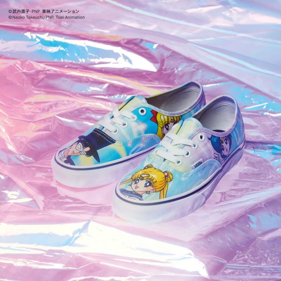 Vans X όμορφος φύλακας Sailor Moon αυθεντικά παπούτσια Multi