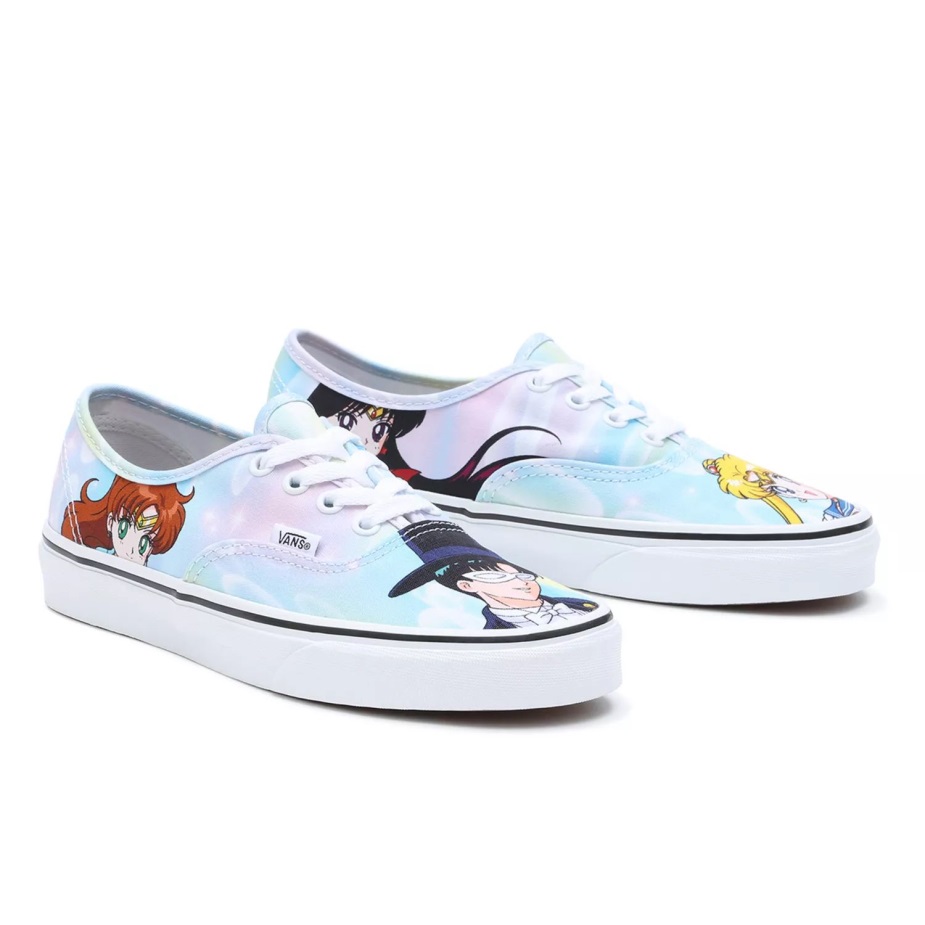 Vans X όμορφος φύλακας Sailor Moon αυθεντικά παπούτσια Multi