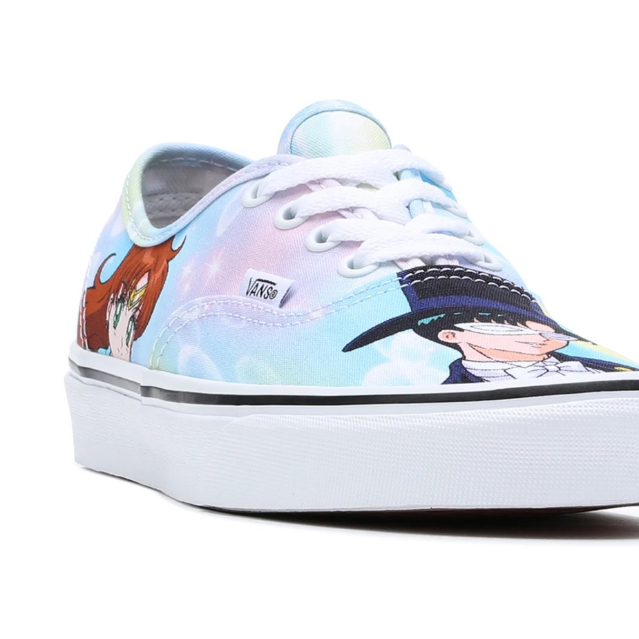 Vans X όμορφος φύλακας Sailor Moon αυθεντικά παπούτσια Multi