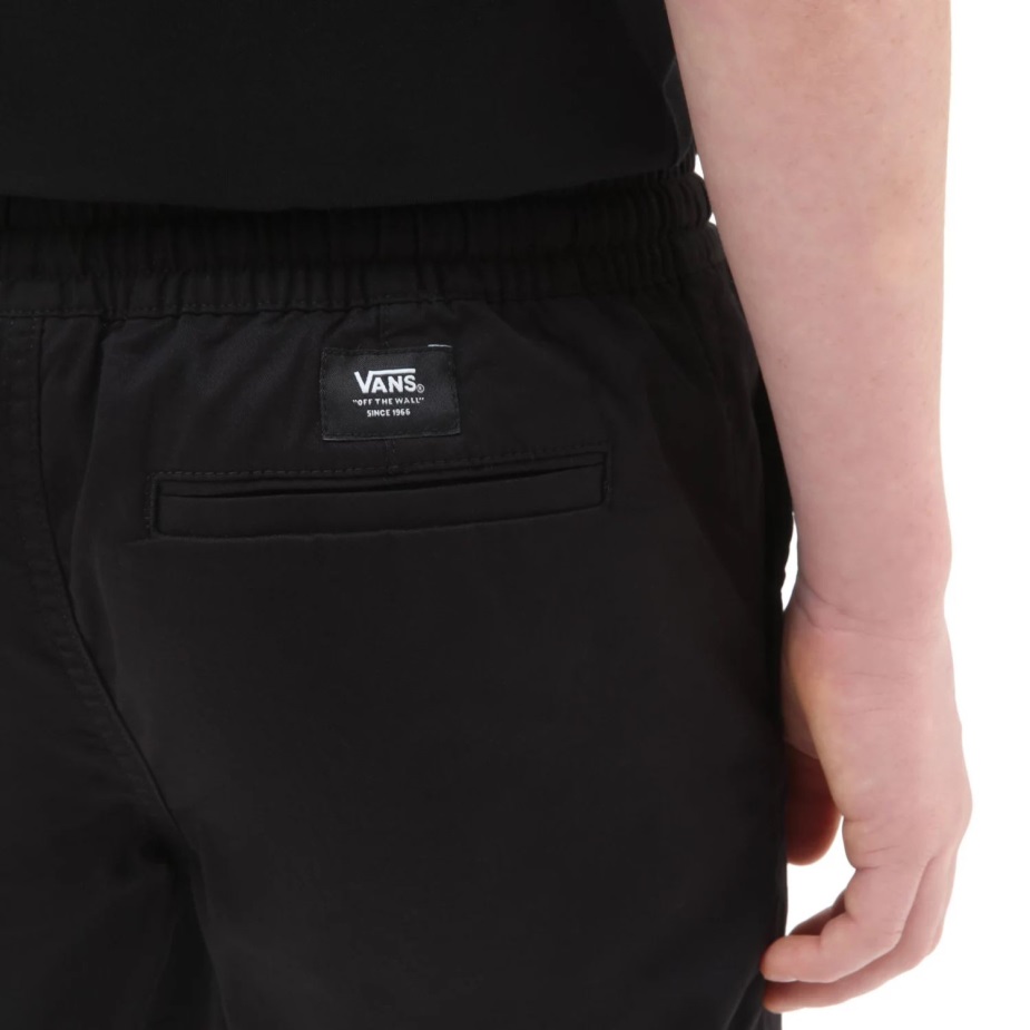 Vans αγορίστικη σειρά ελαστικό παντελόνι μέσης (8-14 ετών) μαύρο