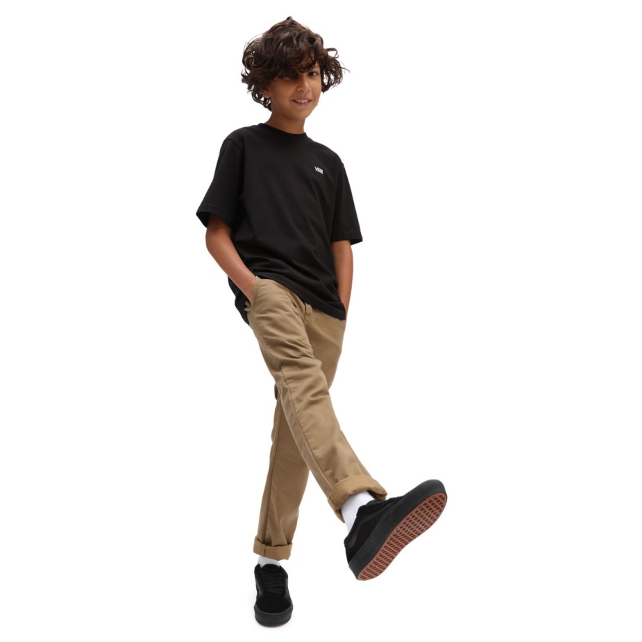 Vans αγόρια μπλουζάκι αριστερό στήθος (8-14 ετών) μαύρο