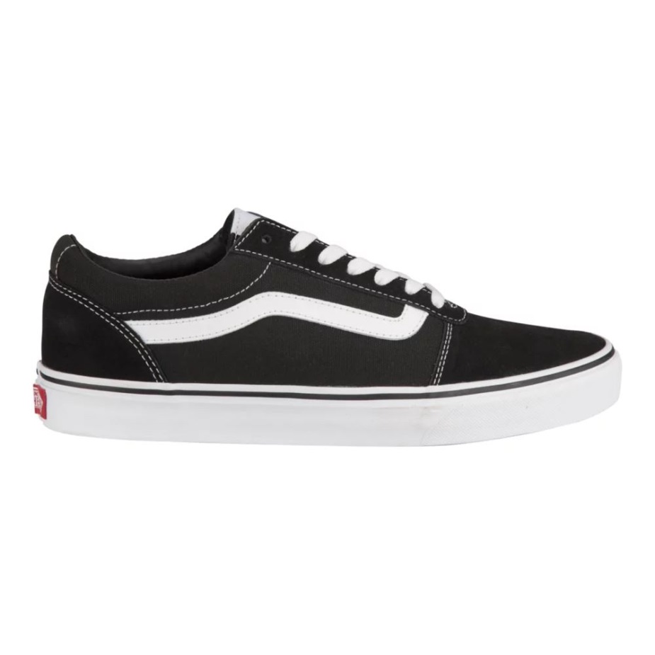 Vans ανδρικά παπούτσια για Skate Sneakers Sneakers με χαμηλό τοπ καστόρι καμβάς μαύρο-άσπρο
