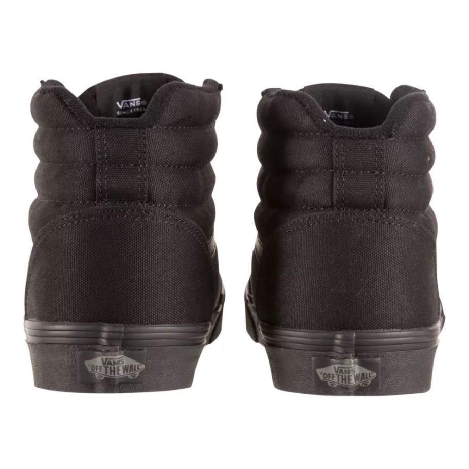 Vans ανδρικά παπούτσια για Skate Sneakers ψηλό τοπ ελαφρύ μαύρο-μαύρο