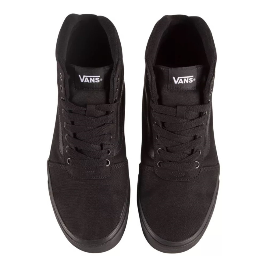 Vans ανδρικά παπούτσια για Skate Sneakers ψηλό τοπ ελαφρύ μαύρο-μαύρο