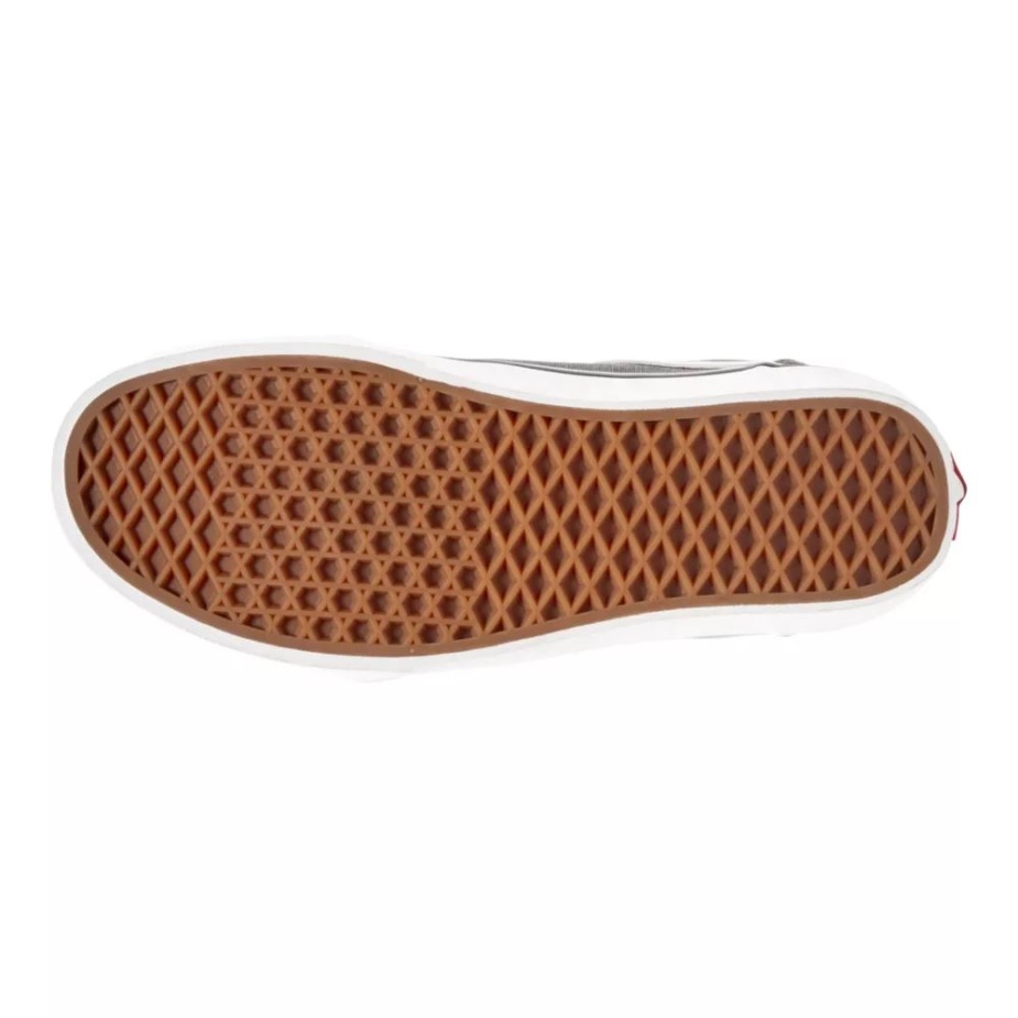 Vans ανδρικά παπούτσια για Skate γκρι-λευκό