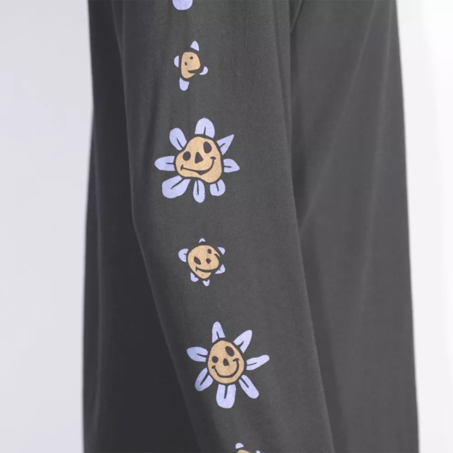 Vans ανδρικό Trippy Grin Floral μπλουζάκι με μακρύ μανίκι πλήρωμα λαιμόκοψη