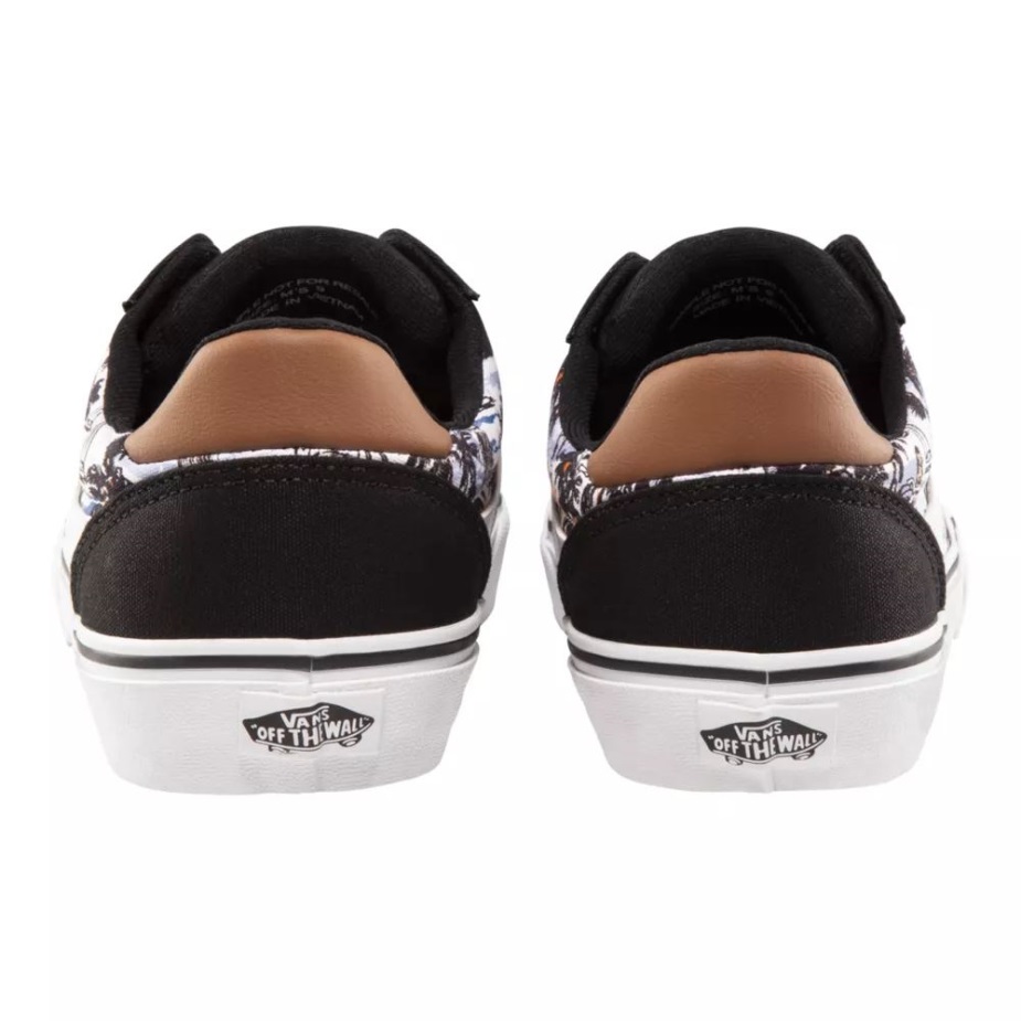 Vans ανδρικό Ward Deluxe παπούτσια Skate μαύρο-άσπρο