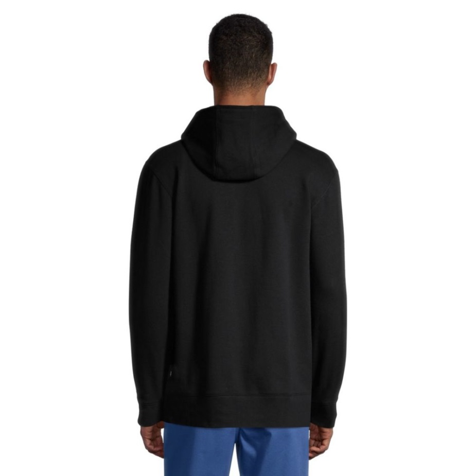 Vans ανδρικό διαυγές λουλουδένιο πουλόβερ μαύρο με κουκούλα