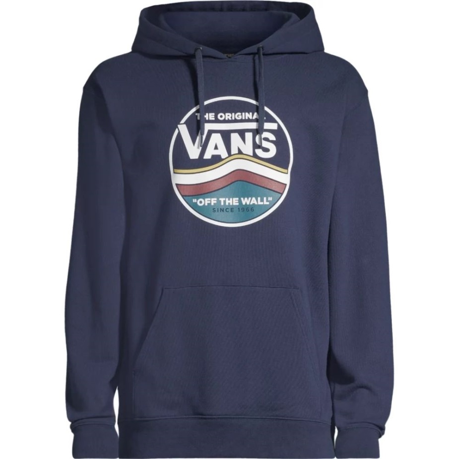 Vans ανδρικό πουλόβερ με κουκούλα σε μαύρο χρώμα