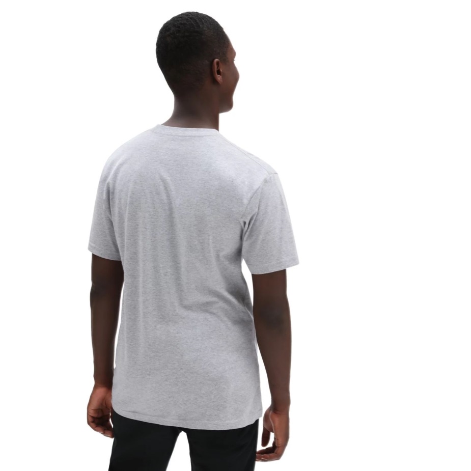 Vans αριστερό λογότυπο στήθος T-shirt γκρι