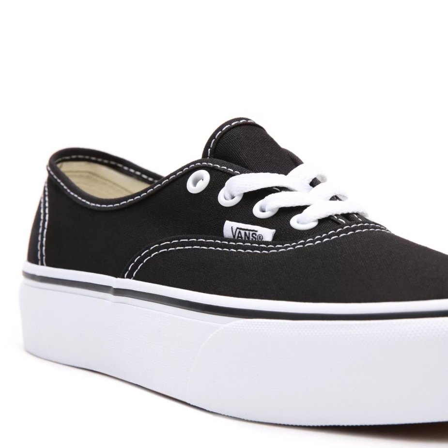 Vans αυθεντική πλατφόρμα 20 παπούτσια μαύρα
