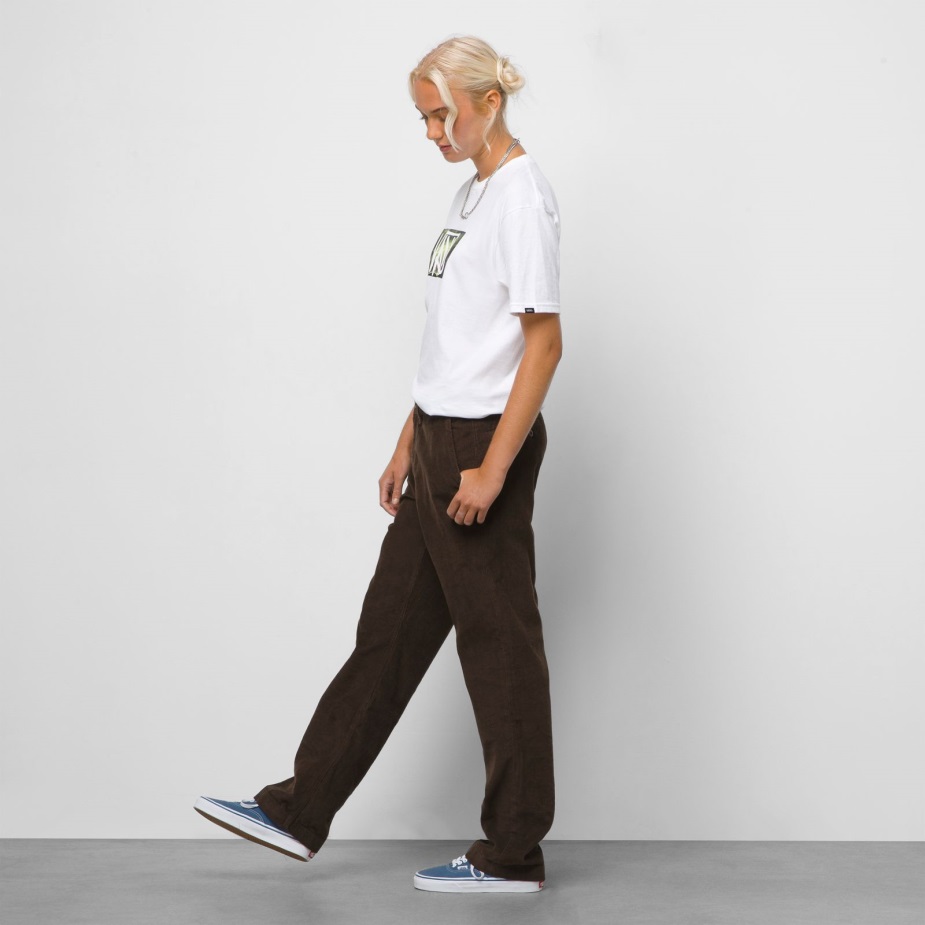 Vans αυθεντικό Chino κοτλέ χαλαρό παντελόνι Demitasse