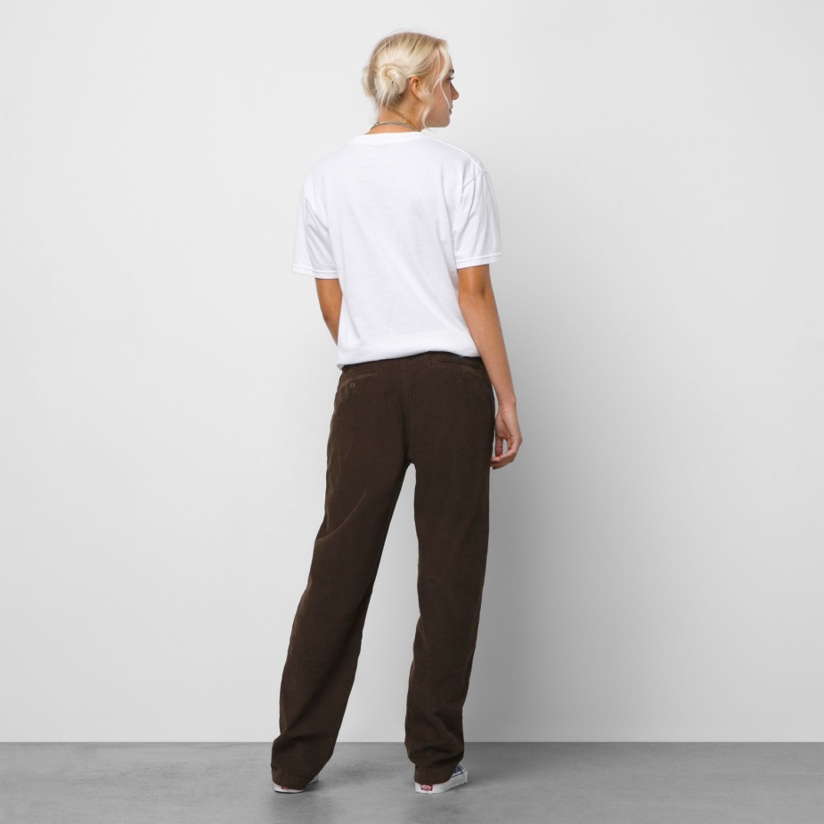 Vans αυθεντικό Chino κοτλέ χαλαρό παντελόνι Demitasse