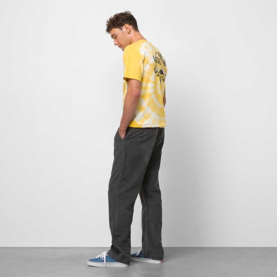 Vans αυθεντικό Chino κοτλέ χαλαρό παντελόνι άσφαλτο