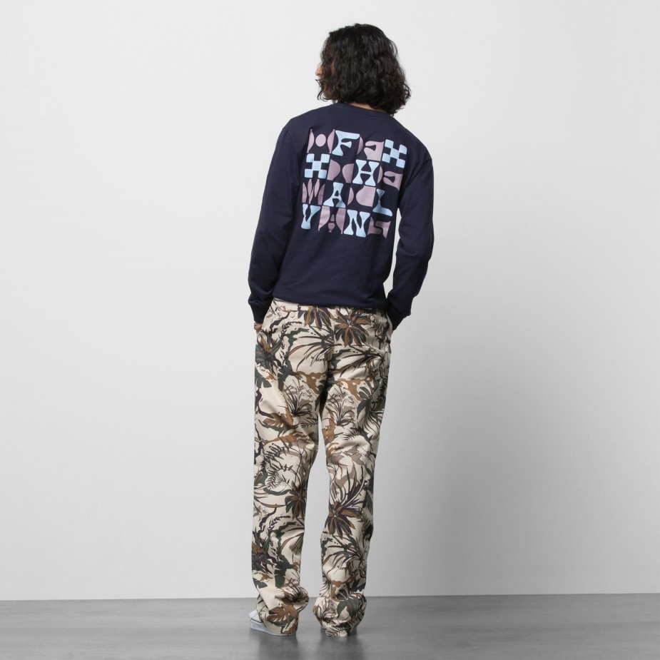 Vans αυθεντικό Chino χαλαρό πλιγούρι βρώμης με διπλό γόνατο