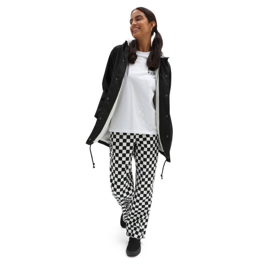 Vans αυθεντικό γυναικείο Chino Print μαύρο-άσπρο