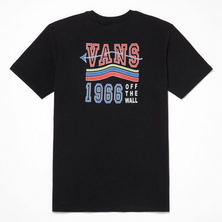 Vans βέλος μπλουζάκι μαύρο