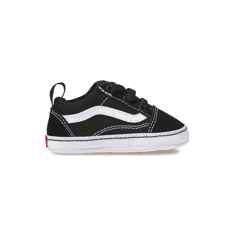 Vans βρεφική παλιά κούνια Skool μαύρο-αληθινό λευκό