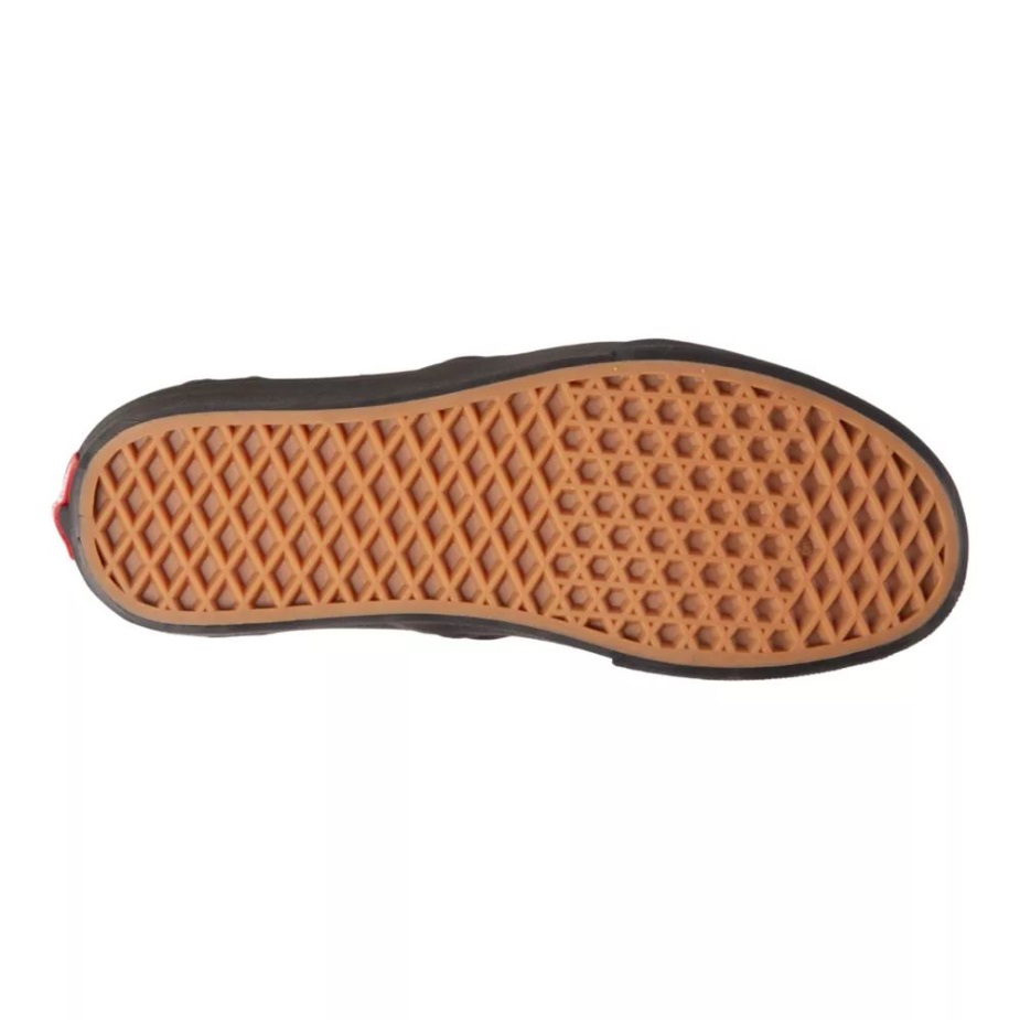 Vans γυναικεία Asher Skate παπούτσια Sneakers Slip σε καμβά ελαφρύ μαύρο-μαύρο