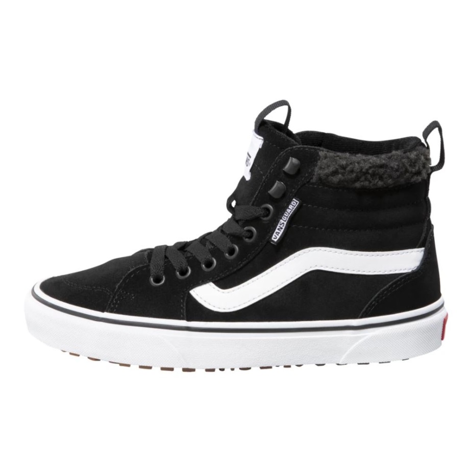Vans γυναικεία Filmore μπότες Vansguard ψηλό Skate υδατοαπωθητικό σουέτ μαύρο-άσπρο