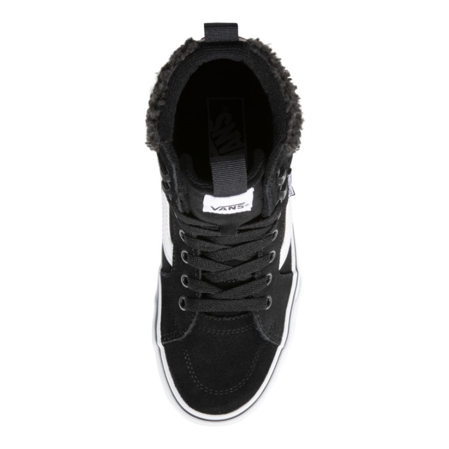 Vans γυναικεία Filmore μπότες Vansguard ψηλό Skate υδατοαπωθητικό σουέτ μαύρο-άσπρο