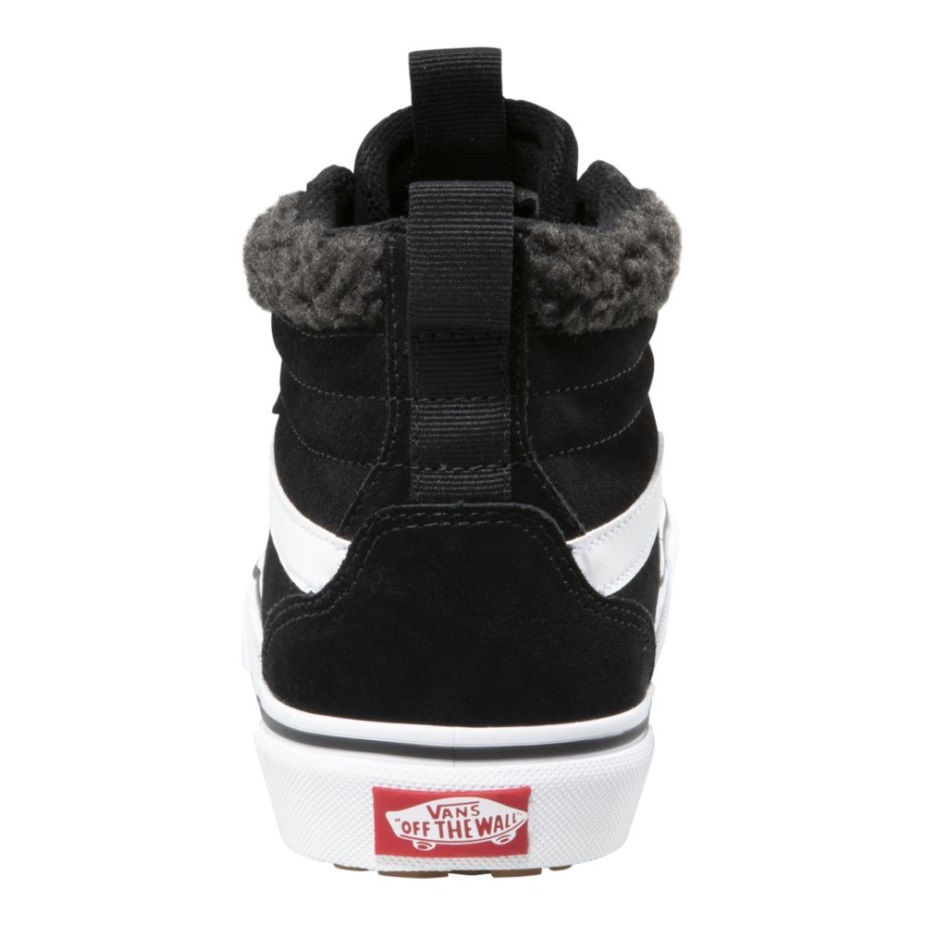 Vans γυναικεία Filmore μπότες Vansguard ψηλό Skate υδατοαπωθητικό σουέτ μαύρο-άσπρο