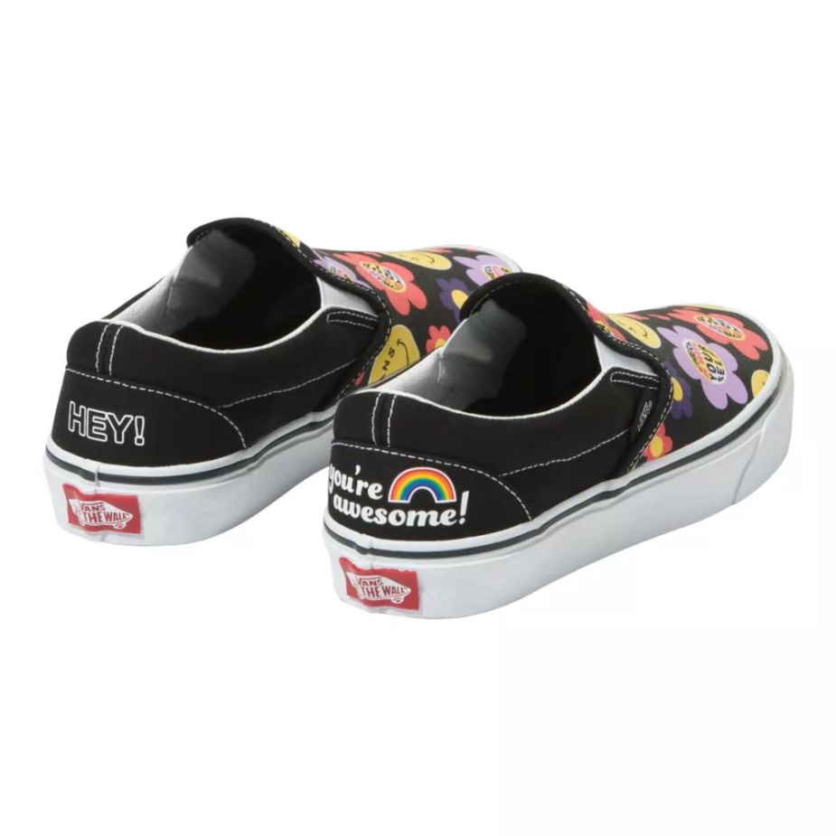 Vans γυναικεία κλασικά παπούτσια Slip On Skate Black-multi