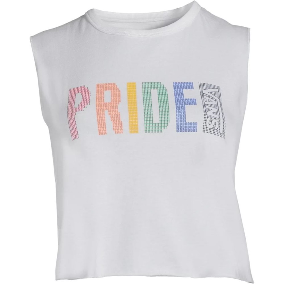 Vans γυναικείο Pride Muscle Tank Whitewhite
