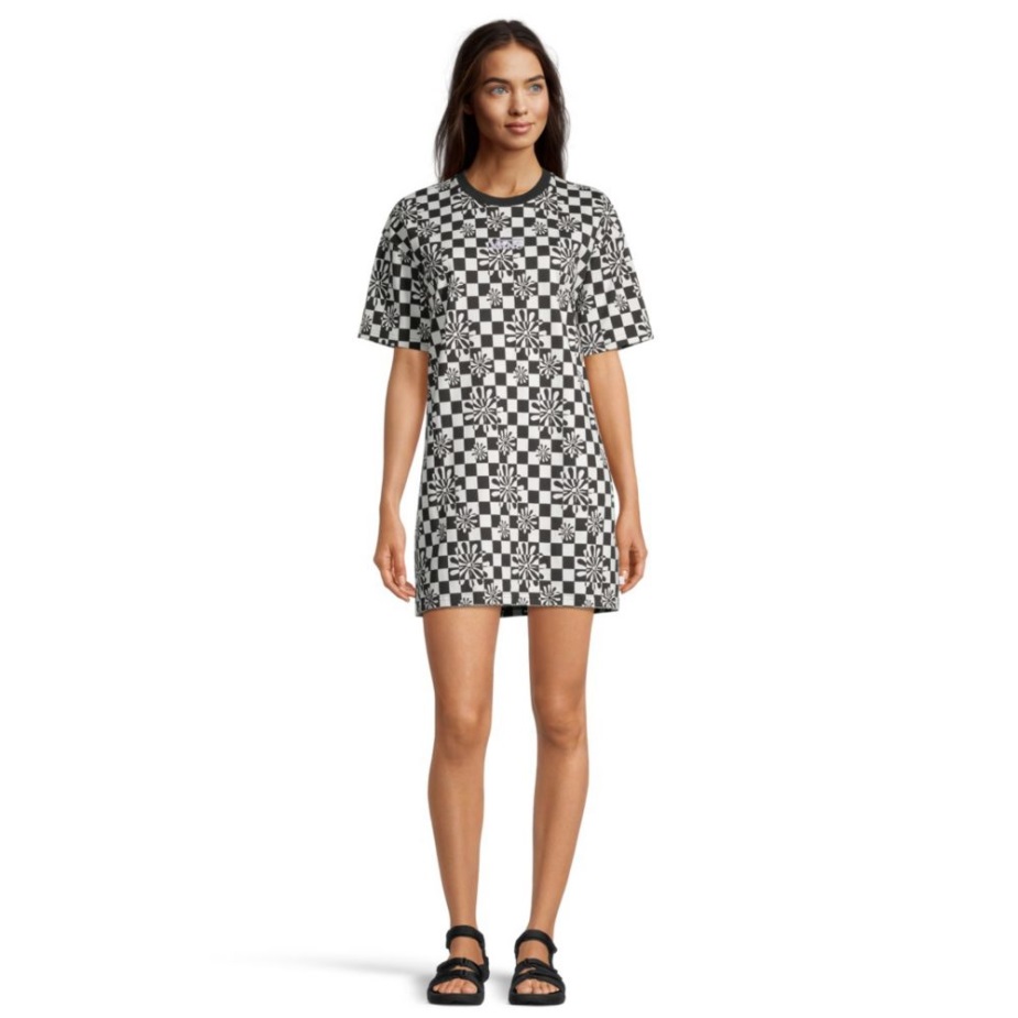 Vans γυναικείο X φόρεμα θεϊκής ενέργειας για την παγκόσμια ημέρα της γυναίκας μαύρο