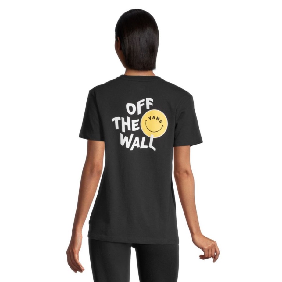 Vans γυναικείο μπλουζάκι Mar Mar Bff Crew μαύρο