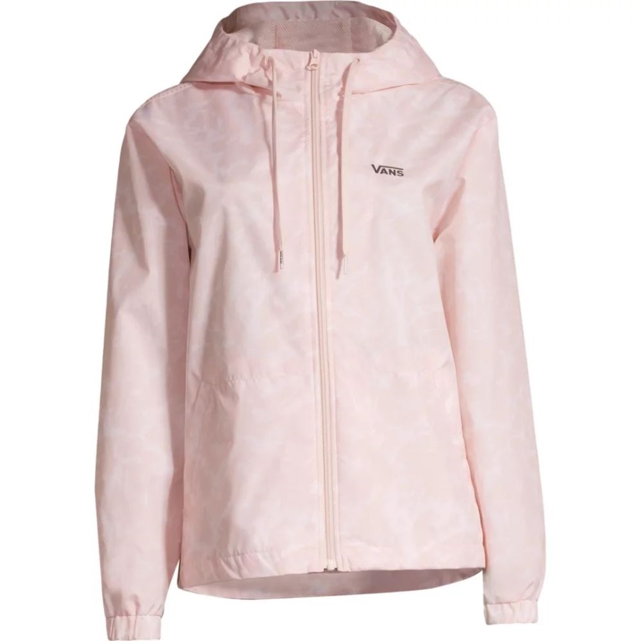 Vans γυναικείο σακάκι Kick Start Full Zip αντιανεμικό ροδακινί μαστίγιο