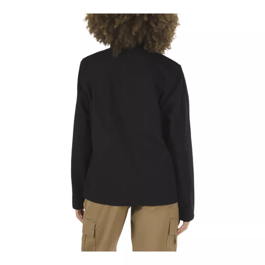 Vans γυναικείο τρυπάνι μπουφάν αγγαρείας μαύρο συσκευασμένο