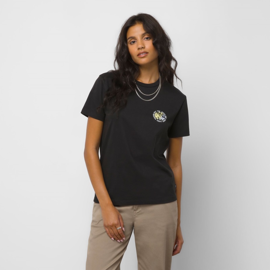 Vans δεισιδαιμονίες Bff Tee μαύρο