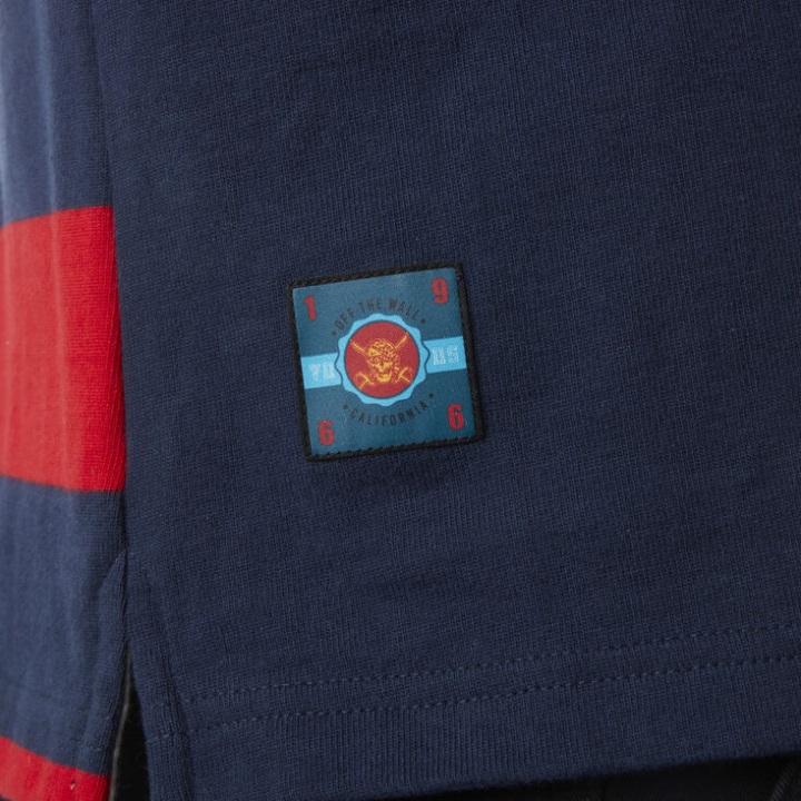 Vans δικό του είδος μακρυμάνικο πόλο φόρεμα μπλουζ