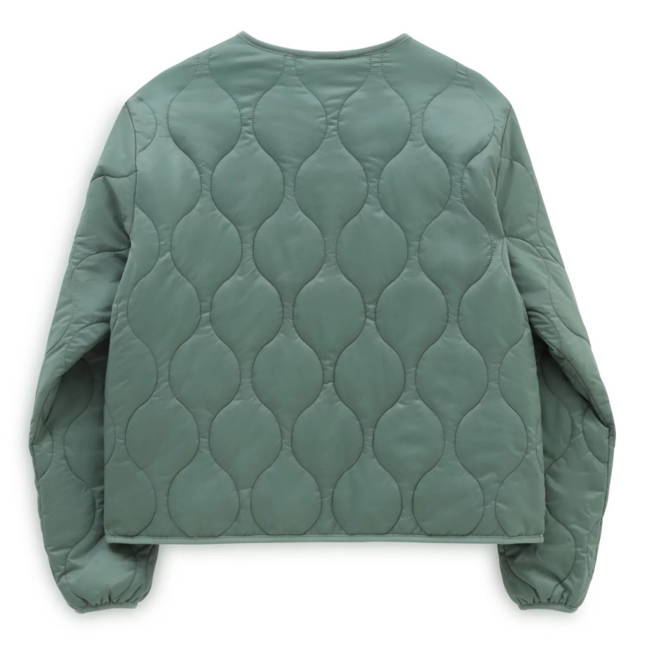 Vans δυνάμεις κοντό αναστρέψιμο σακάκι επένδυσης πράσινο