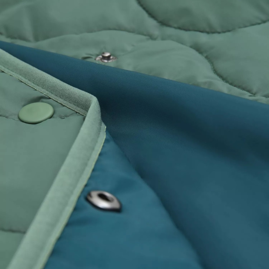 Vans δυνάμεις κοντό αναστρέψιμο σακάκι επένδυσης πράσινο