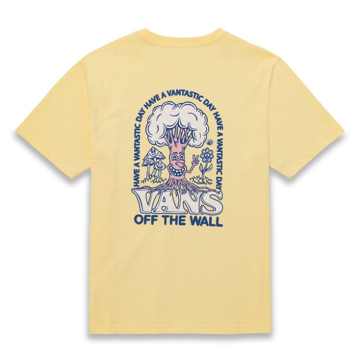 Vans εποχιακή μπλούζα Gx χλωμή μπανάνα