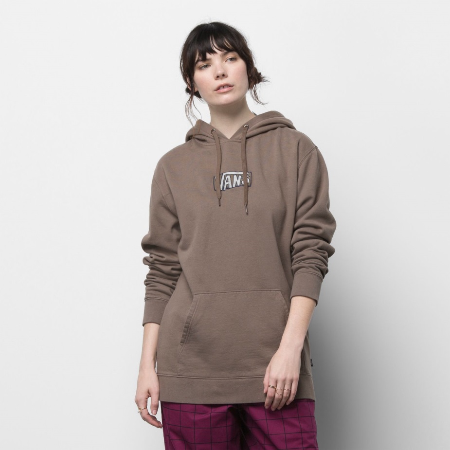 Vans εποχιακό χρώμα Vintage πουλόβερ πλύσης καντίνα με κουκούλα