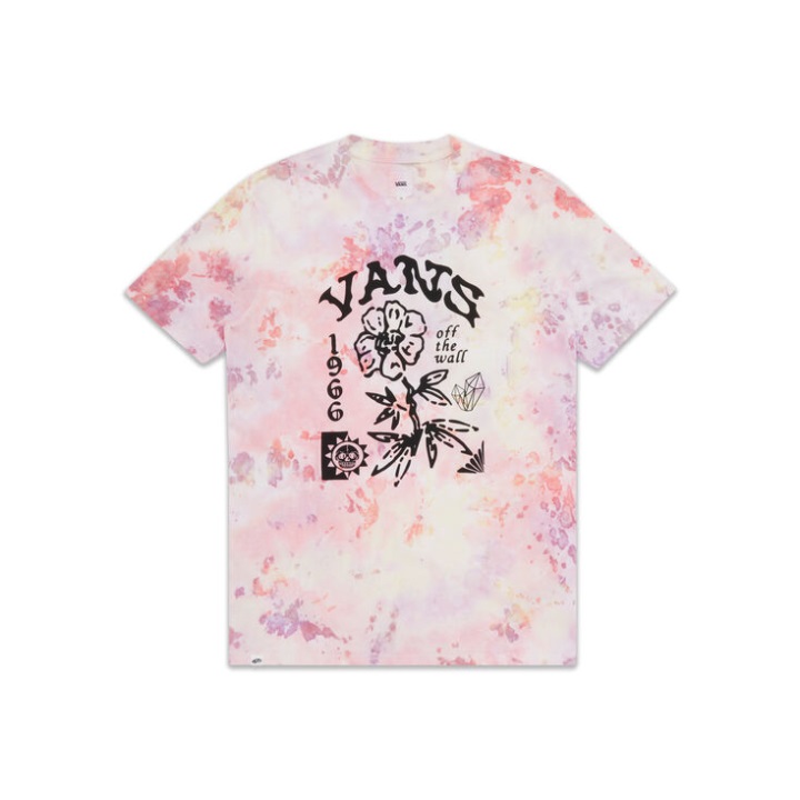 Vans ζαχαροπαλτό T-shirt γραβάτα βαφή ορχιδέα