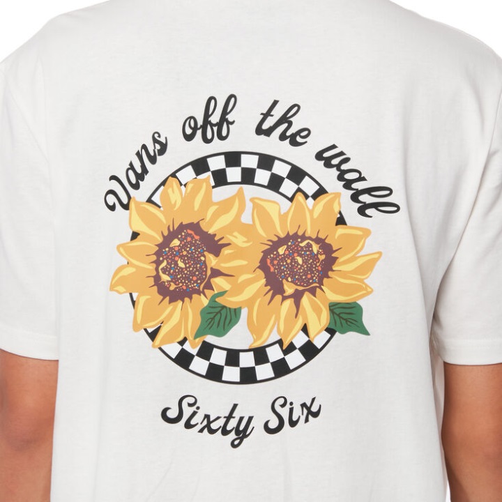 Vans ηλίανθος 66 μπλουζάκι Marshmallow