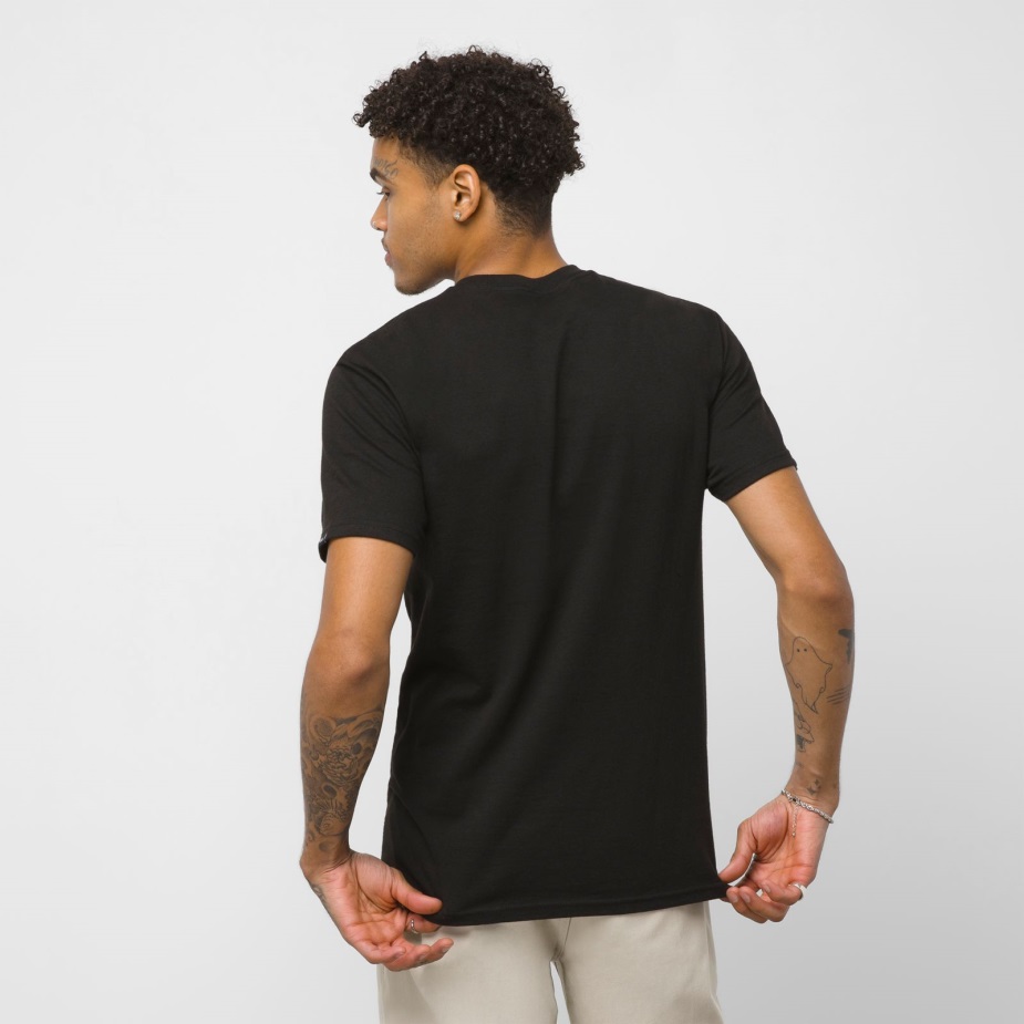 Vans ηλεκτρικά 66 μπλουζάκι μαύρο