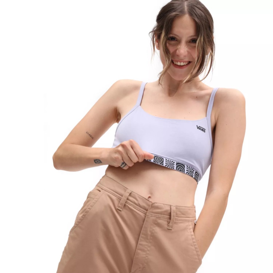 Vans θεϊκή ενέργεια Bralette λιλά