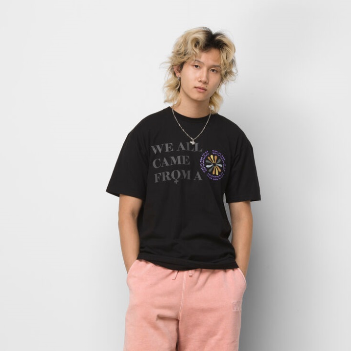 Vans θεϊκή ενέργεια μπλουζάκι μαύρο