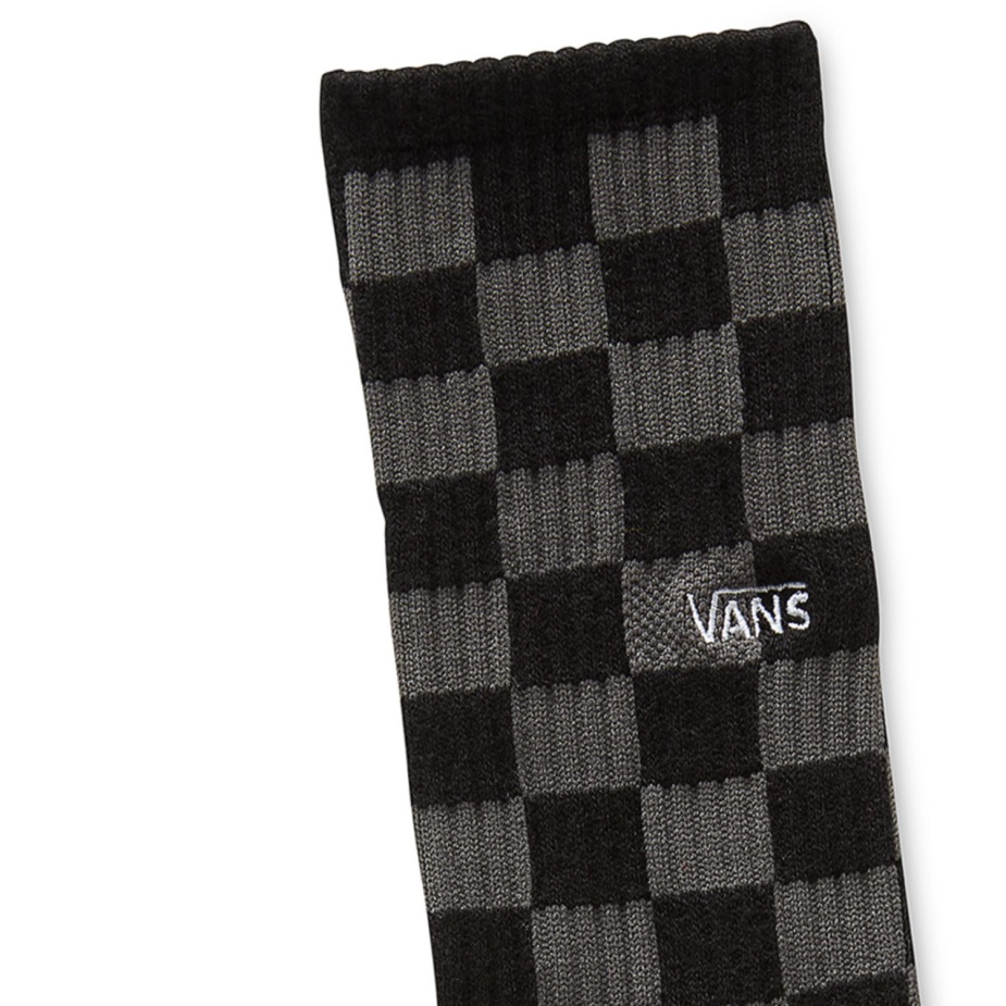 Vans κάλτσες σκακιέρας πληρώματος (1 ζευγάρι) γκρι