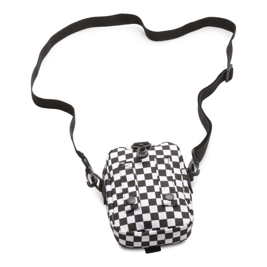 Vans καινούργια τσάντα ώμου πανεπιστημίου μαύρο-λευκό Check Men