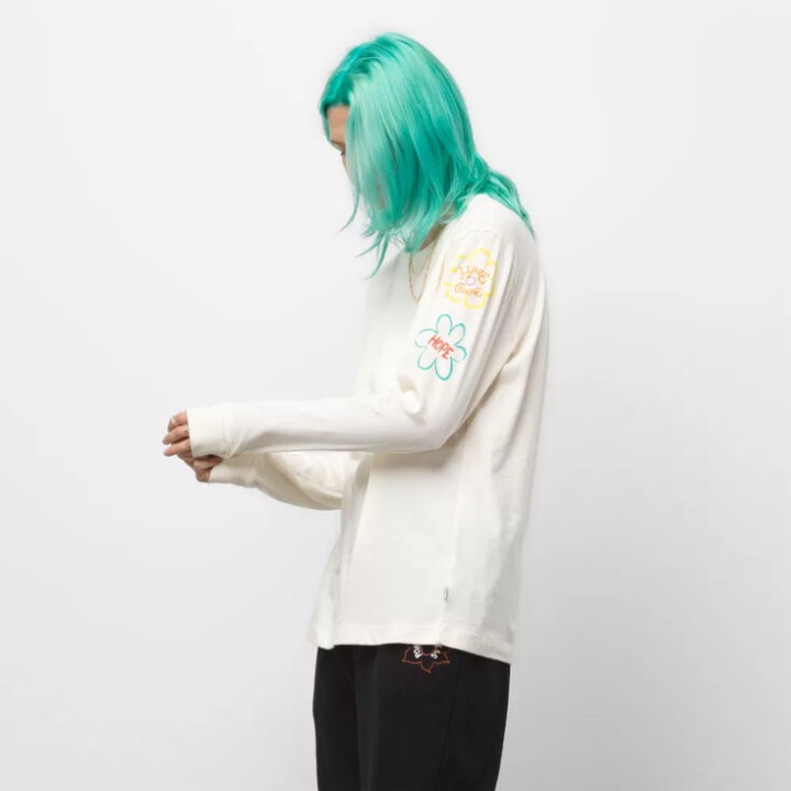 Vans καλλιεργούν φροντίδα μακρυμάνικο μπλουζάκι Boyfriend Marshmallow