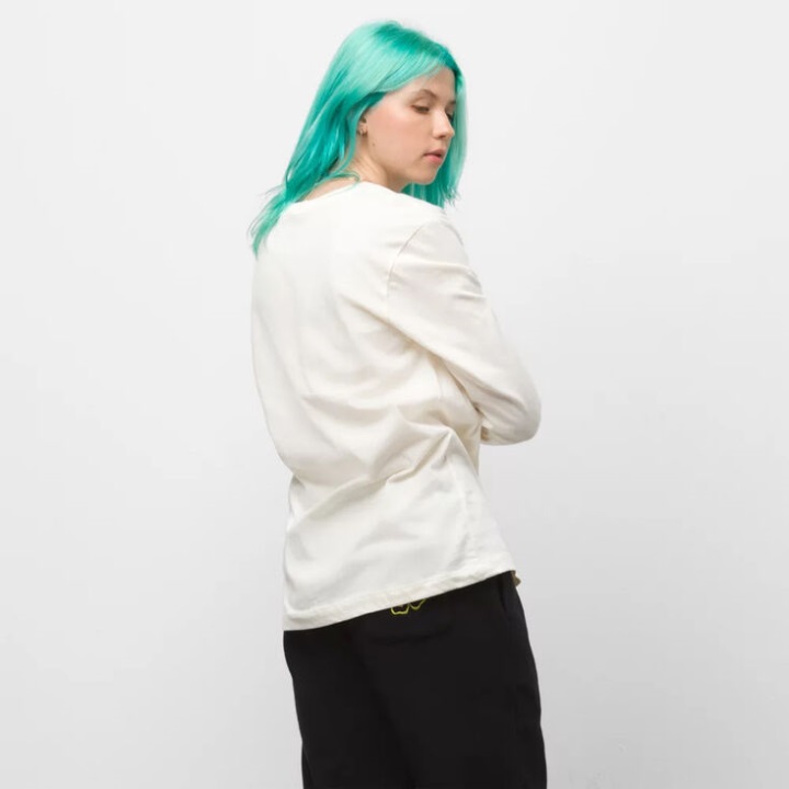 Vans καλλιεργούν φροντίδα μακρυμάνικο μπλουζάκι Boyfriend Marshmallow